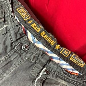 Rock Revival Black Men's Jeans